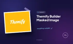 themify builder masked image