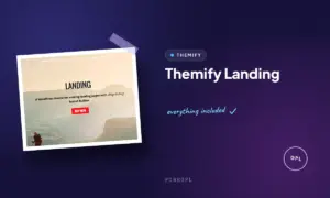 themify landing