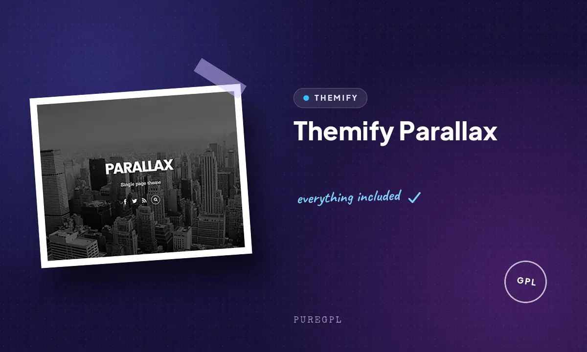Themify Parallax – Animated Theme for Business and Portfolios