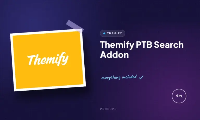 themify ptb search addon