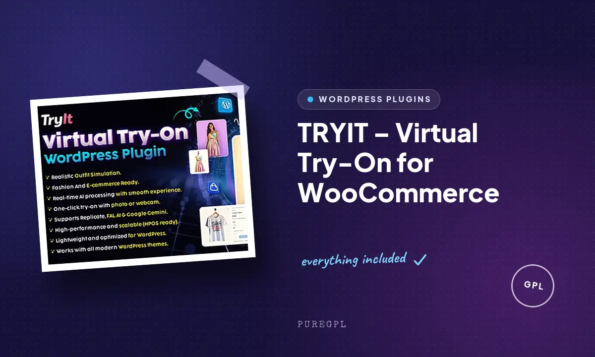 TRYIT – Virtual Try-On for WooCommerce