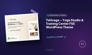 tshivaga yoga studio training center fse wordpress theme