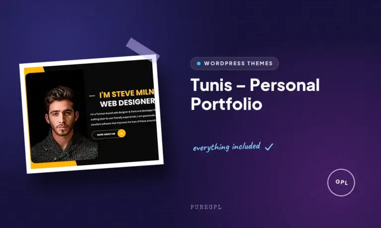 tunis personal portfolio