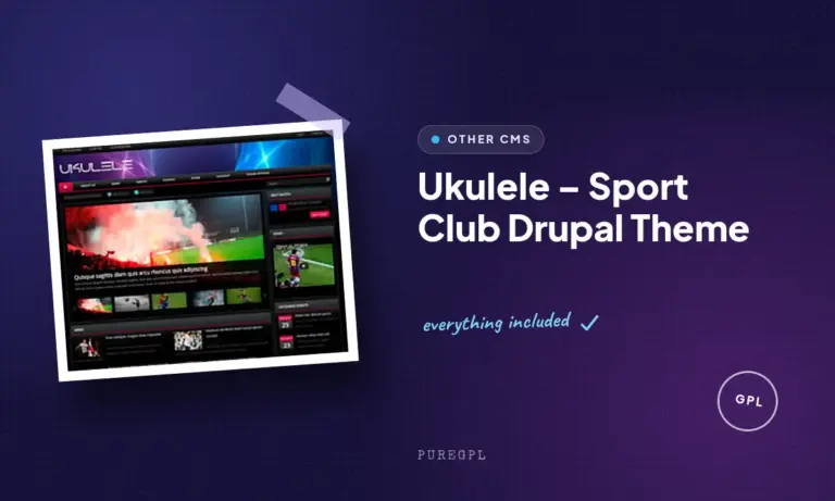 ukulele sport club drupal theme