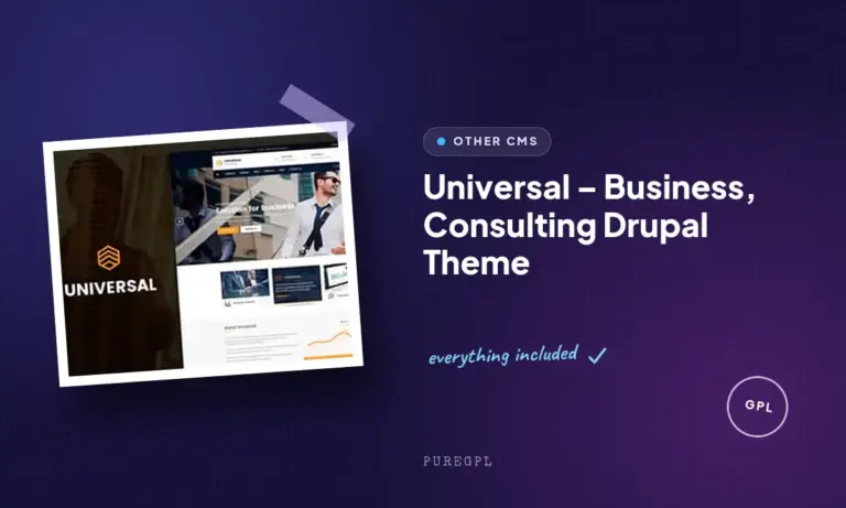 universal business consulting drupal theme