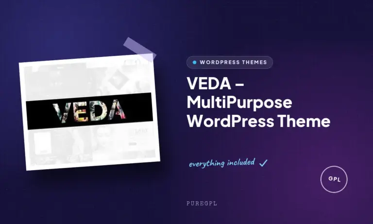 veda multipurpose wordpress theme