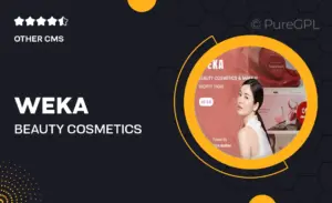 Weka – Beauty Cosmetics & Makeup Shopify 2.0 Theme