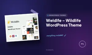 weldlfe wildlife wordpress theme