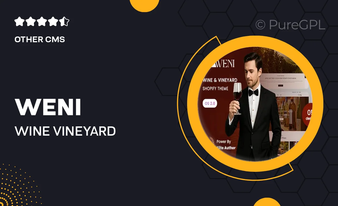Weni – Wine & Vineyard Responsive Shopify 2.0 Theme