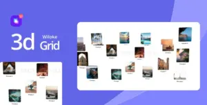 Wiloke 3D Grid Addon for Elementor
