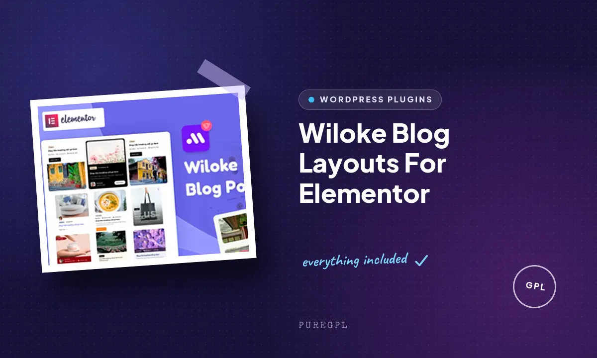 Wiloke Blog Layouts For Elementor