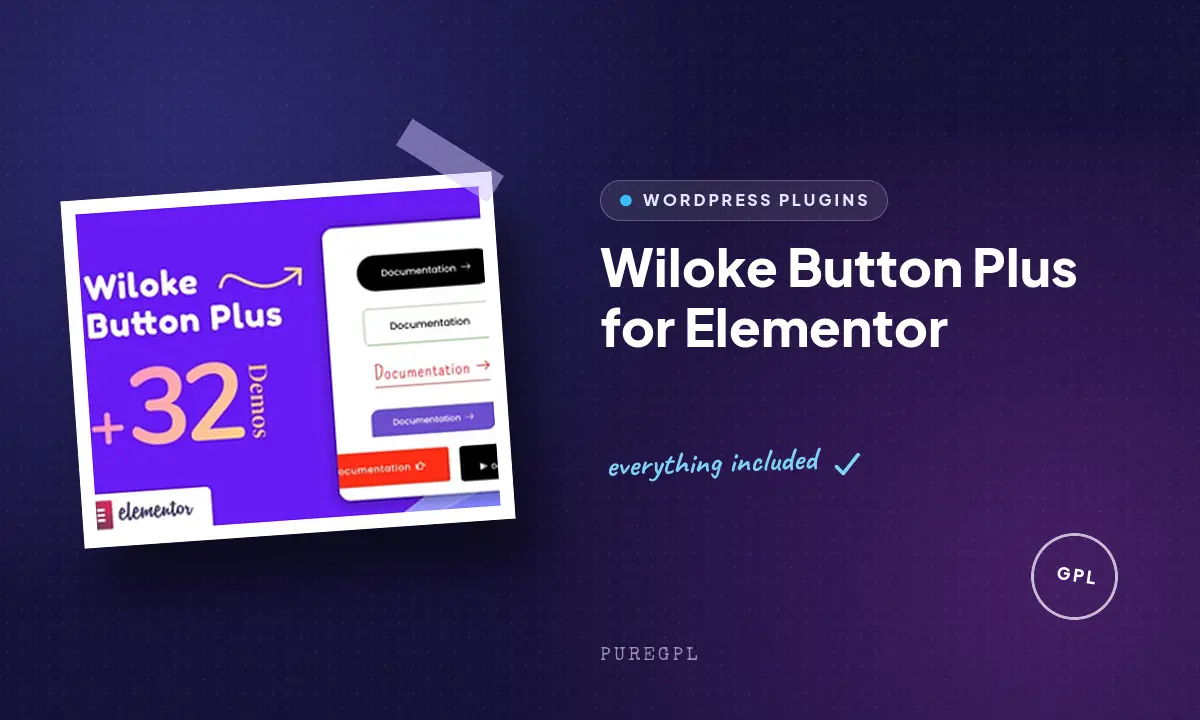 Wiloke Button Plus for Elementor