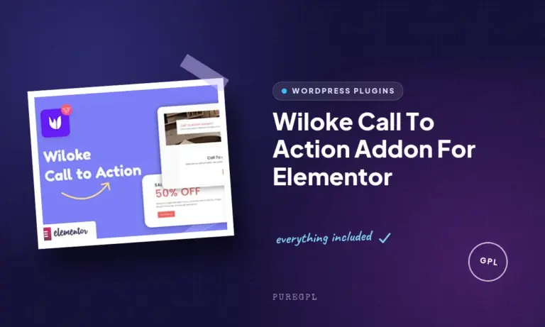 wiloke call to action addon for elementor