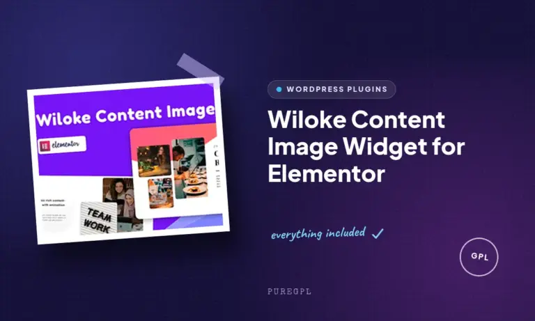 wiloke content image widget for elementor
