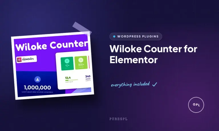 wiloke counter for elementor