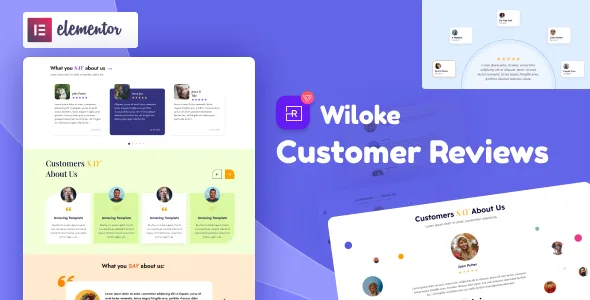 wiloke customer reviews for elementor 1