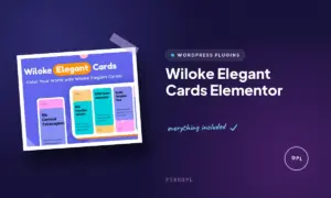 wiloke elegant cards elementor