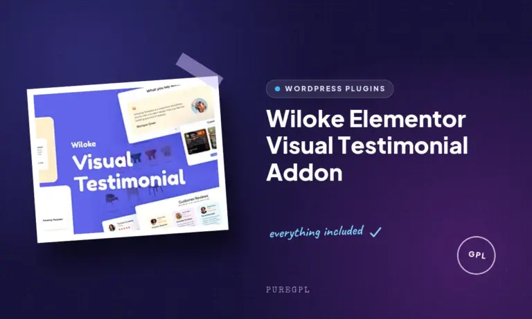 wiloke elementor visual testimonial addon