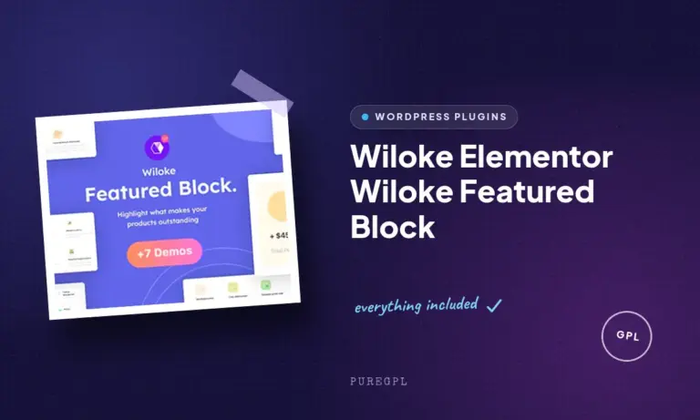 wiloke elementor wiloke featured block