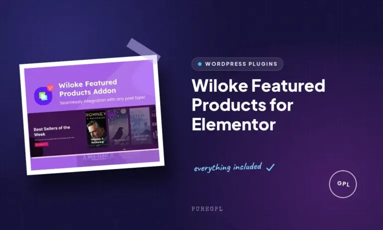wiloke featured products for elementor