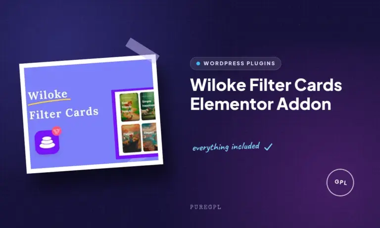 wiloke filter cards elementor addon