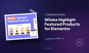 wiloke highlight featured products for elementor
