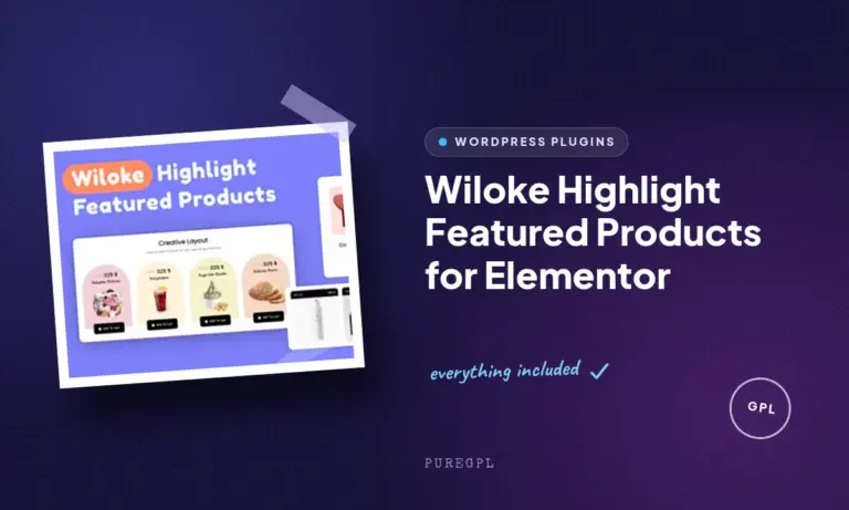 wiloke highlight featured products for elementor