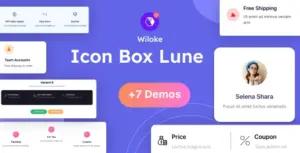 Wiloke Icon Box Lune For Elementor