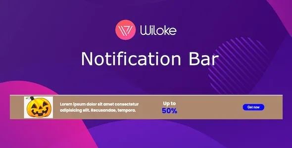 wiloke notification bar 1