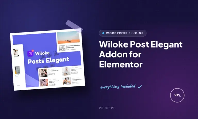 wiloke post elegant addon for elementor