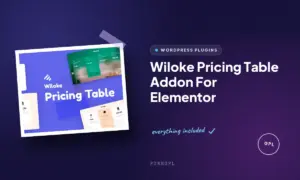 wiloke pricing table addon for elementor
