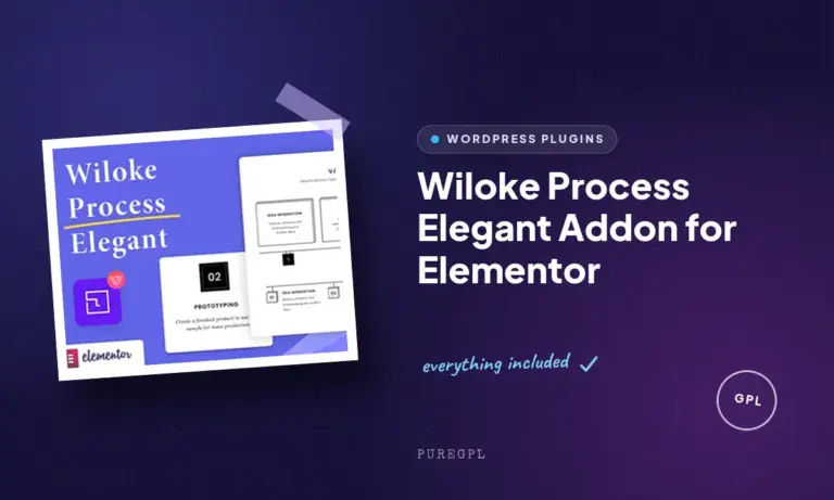 wiloke process elegant addon for elementor
