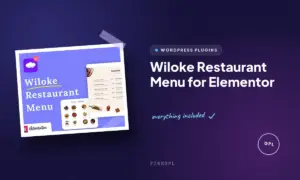 wiloke restaurant menu for elementor