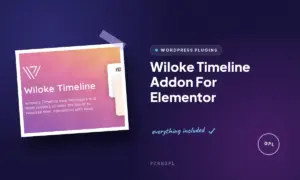 wiloke timeline addon for elementor