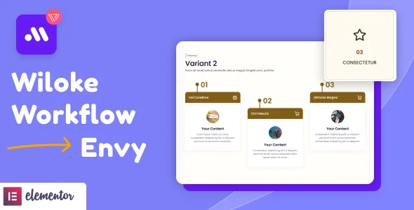 wiloke workflow envy widget for elementor 1