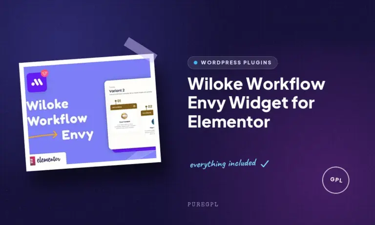 wiloke workflow envy widget for elementor