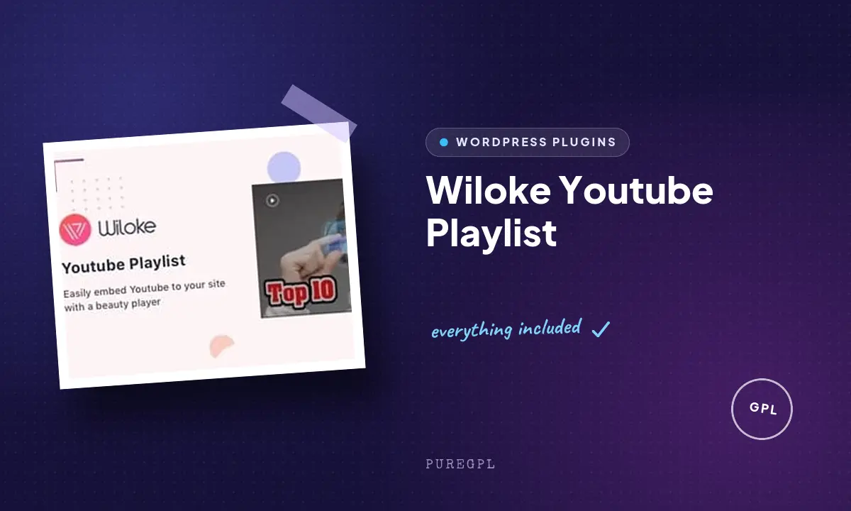 Wiloke Youtube Playlist