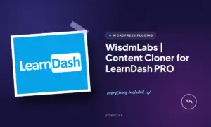 wisdmlabs content cloner for learndash pro