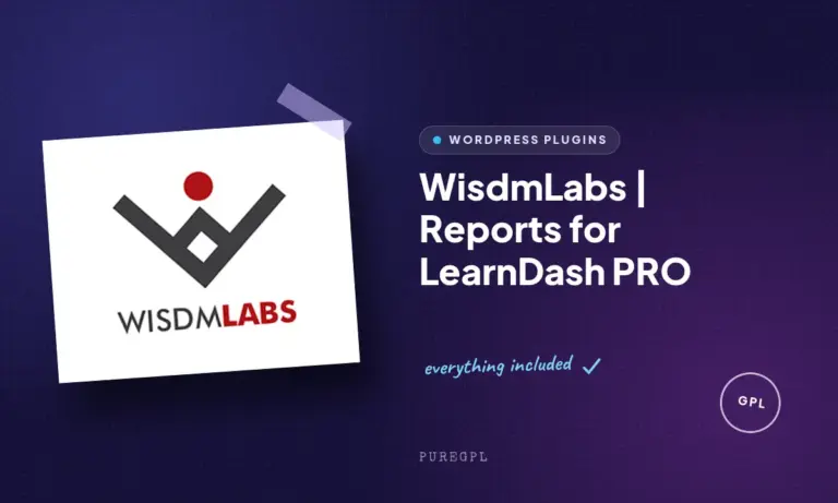 wisdmlabs reports for learndash pro