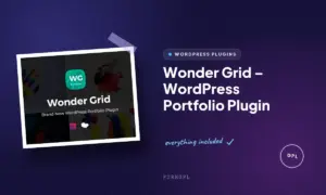 wonder grid wordpress portfolio plugin