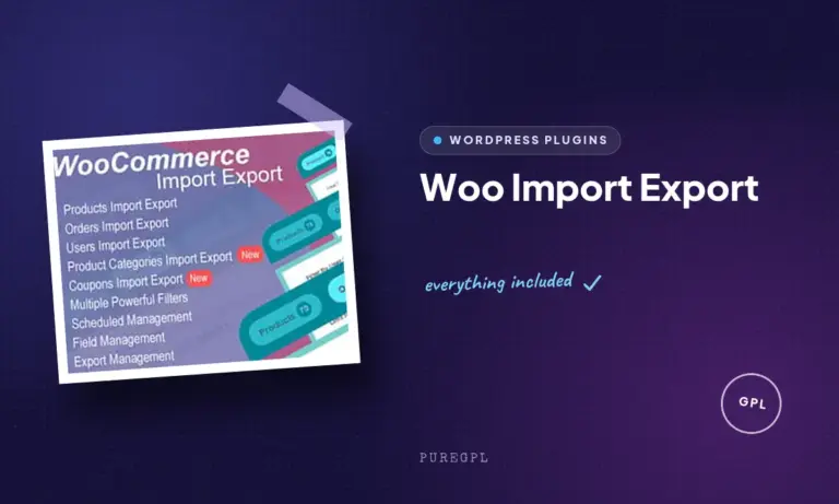 woo import export
