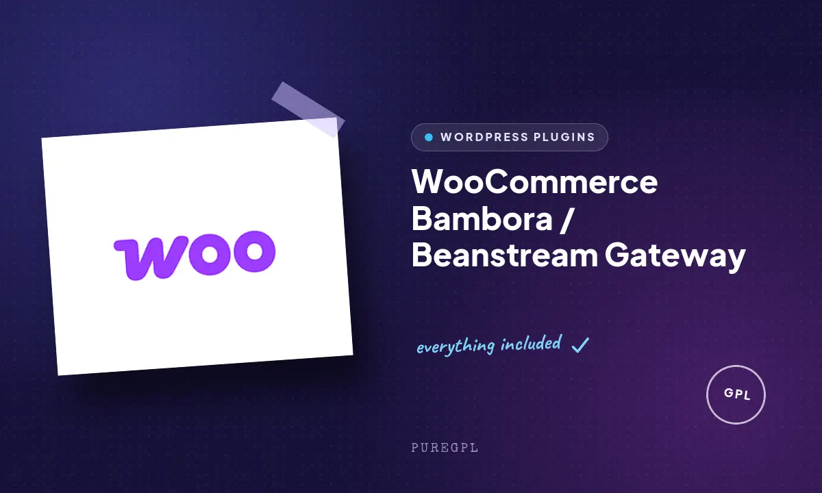Woocommerce | Bambora / Beanstream Gateway