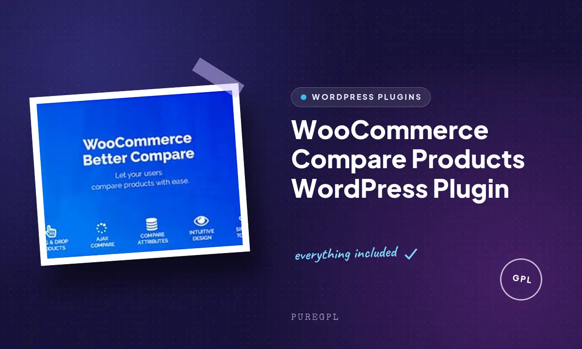WooCommerce Compare Products WordPress Plugin