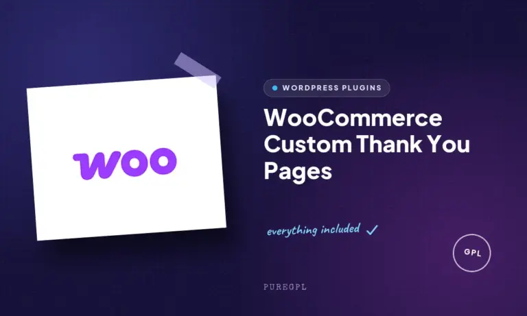woocommerce custom thank you pages