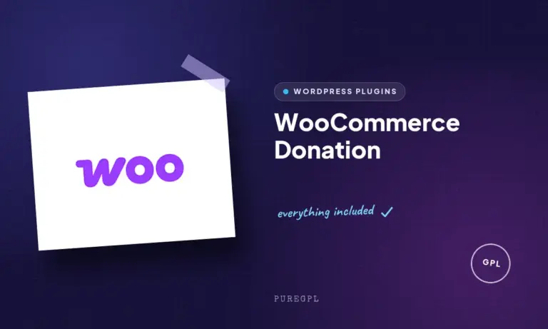 woocommerce donation