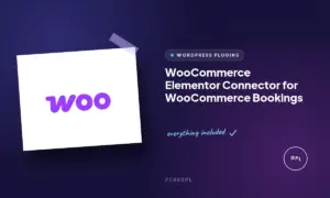 woocommerce elementor connector for woocommerce bookings