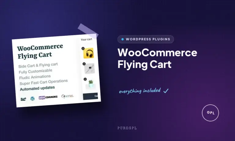 woocommerce flying cart