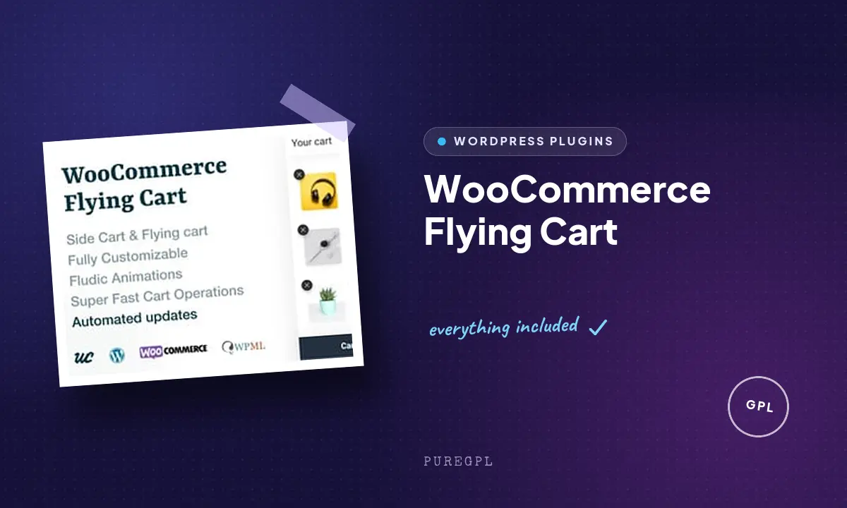 WooCommerce Flying Cart