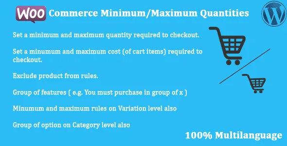 woocommerce minimum maximum quantities 1