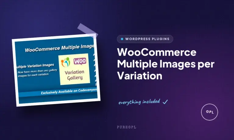 woocommerce multiple images per variation
